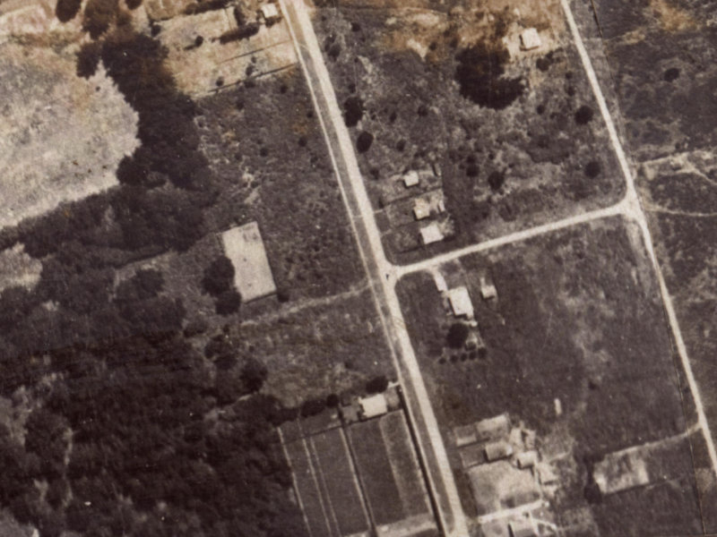 321 Estuary Road from the air, 1925-1929