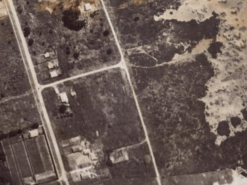 358 Pine Avenue from the air, 1925-1929