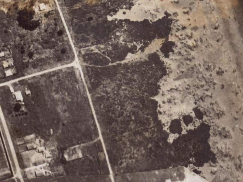 367A Pine Avenue from the air, 1925-1929