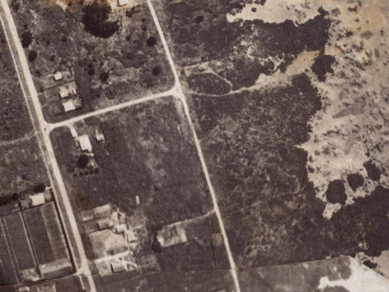 357 Pine Avenue from the air, 1925-1929
