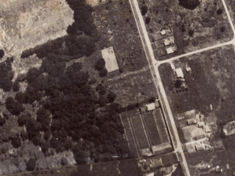 57 Halsey Street from the air, 1925-1929