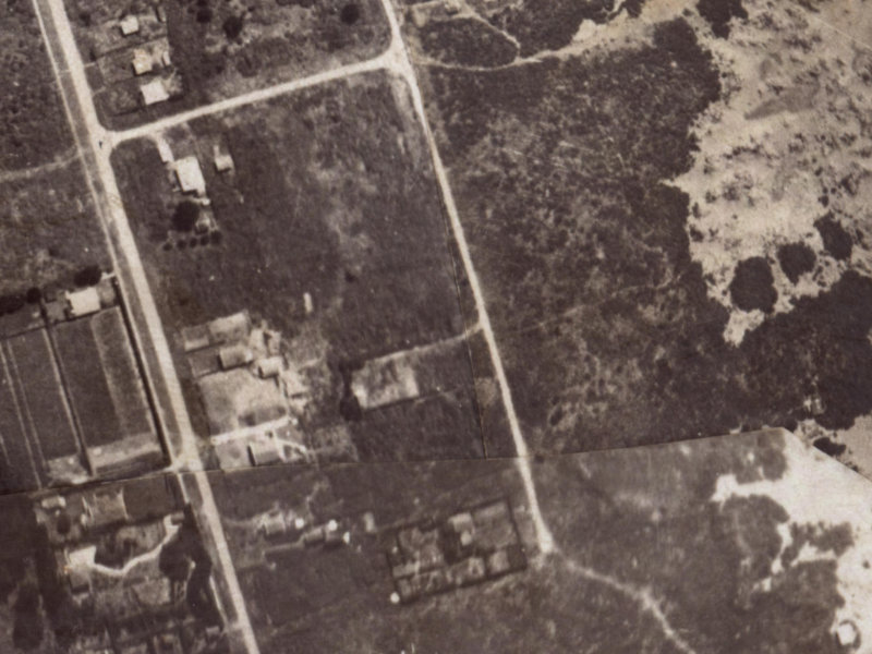 370 Pine Avenue from the air, 1925-1929