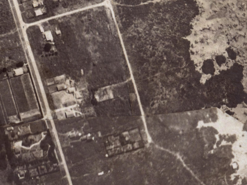 374 Pine Avenue from the air, 1925-1929