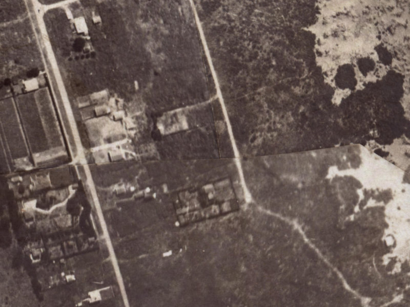 380 Pine Avenue from the air, 1925-1929