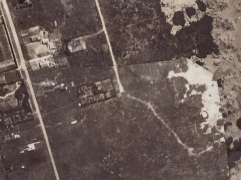 392 Pine Avenue from the air, 1925-1929