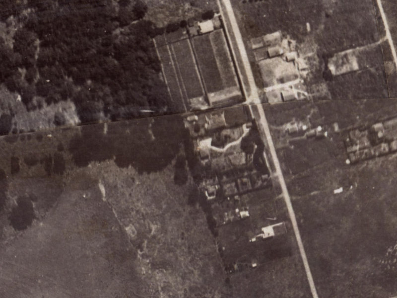 356 Estuary Road from the air, 1925-1929