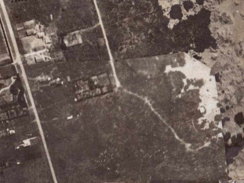 389 Pine Avenue from the air, 1925-1929