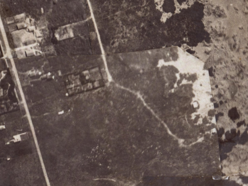 396 Pine Avenue from the air, 1925-1929