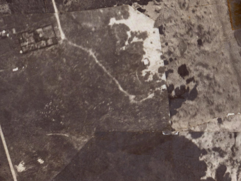 407 Pine Avenue from the air, 1925-1929