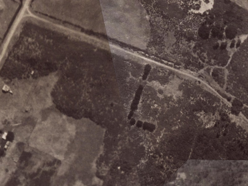 Metro Place from the air, 1925-1929