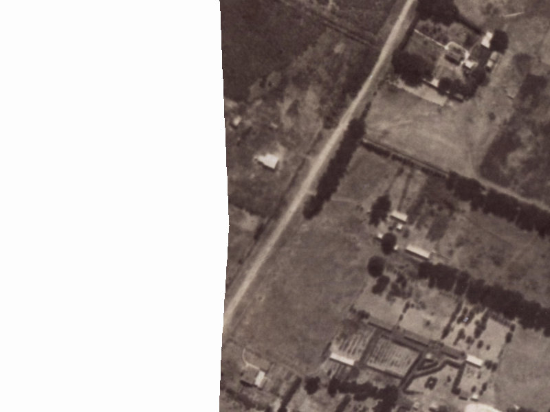 12 Wickham Street from the air, 1925-1929