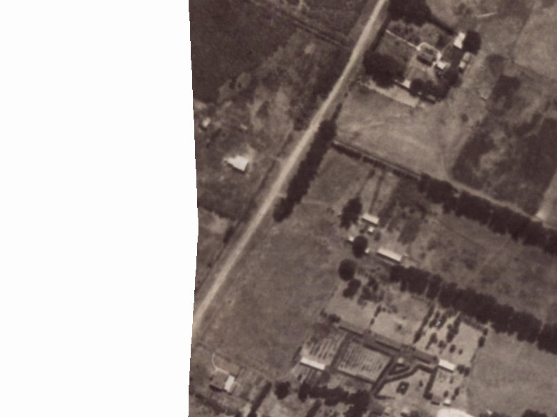245-247 Dyers Road from the air, 1925-1929