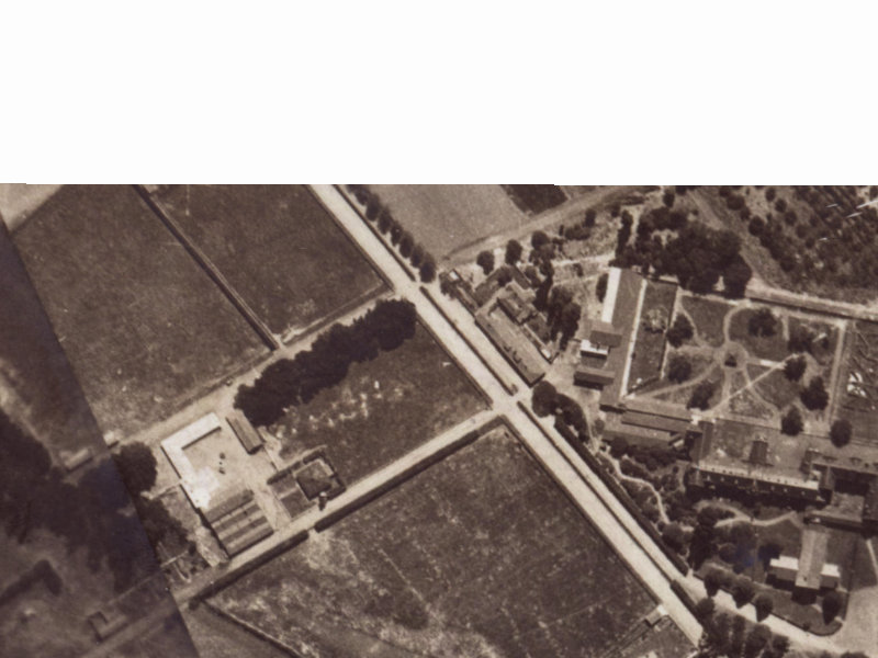29 Annex Road from the air, 1925-1929