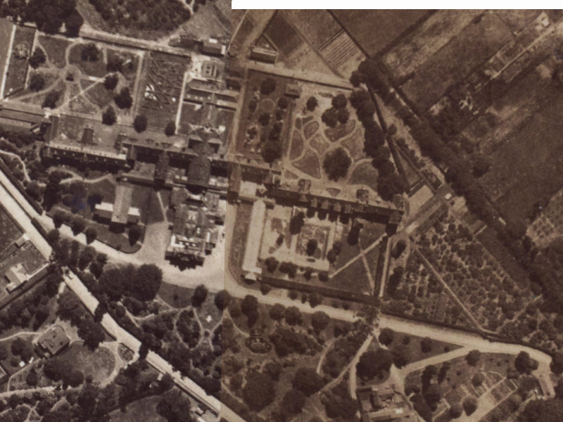 2 Benjamin Mountfort Close from the air, 1925-1929