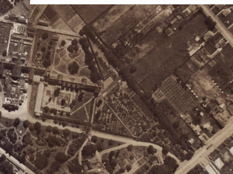Thomas Cane Lane from the air, 1925-1929