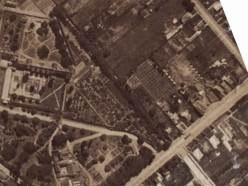 5 Thomas Cane Lane from the air, 1925-1929