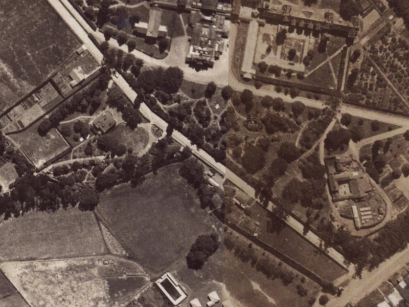 5 Annex Road from the air, 1925-1929