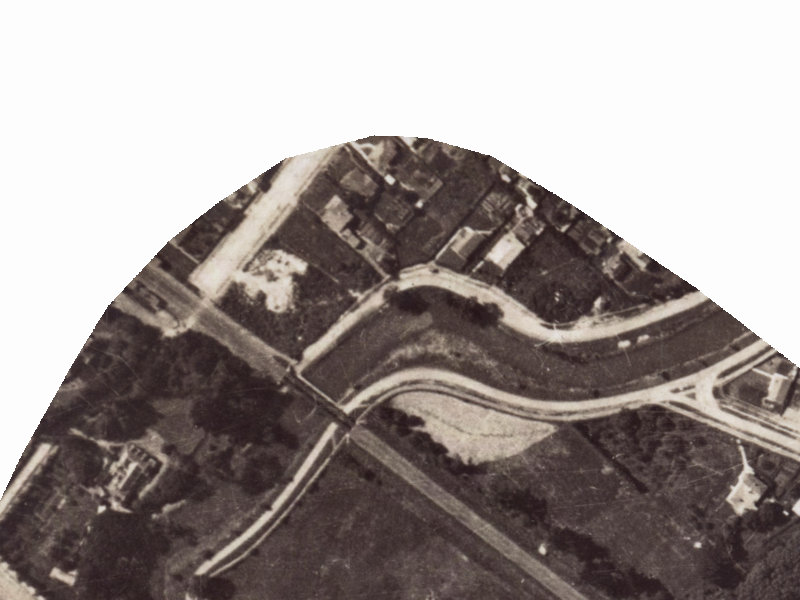 166 Richardson Terrace from the air, 1925-1929