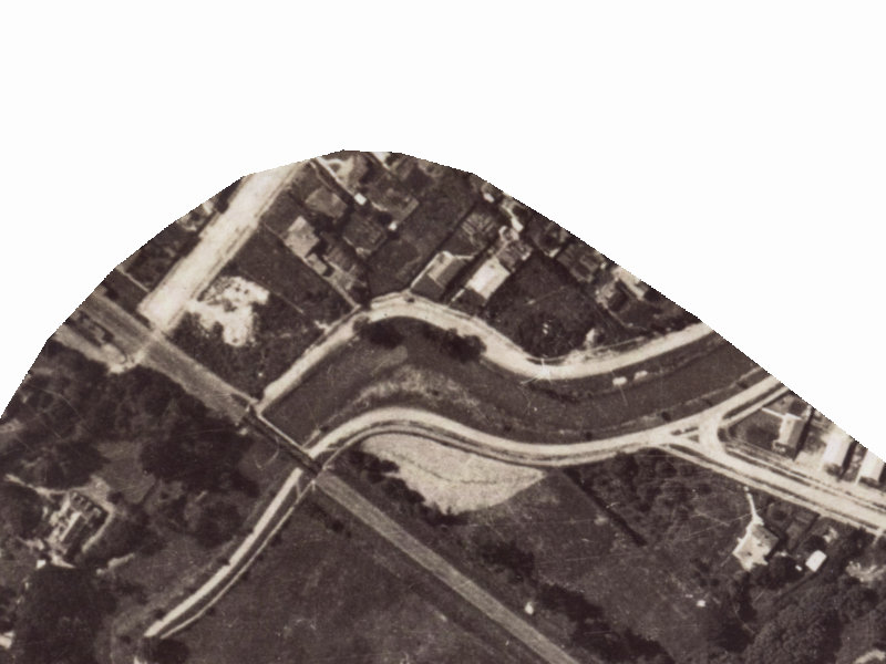 160 Richardson Terrace from the air, 1925-1929