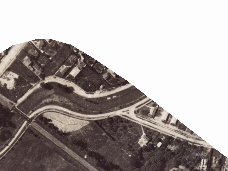 140 Richardson Terrace from the air, 1925-1929