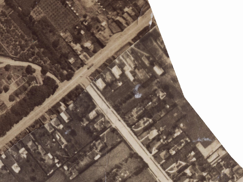 116A Domain Terrace from the air, 1925-1929