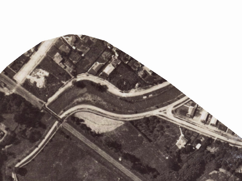 150 Richardson Terrace from the air, 1925-1929