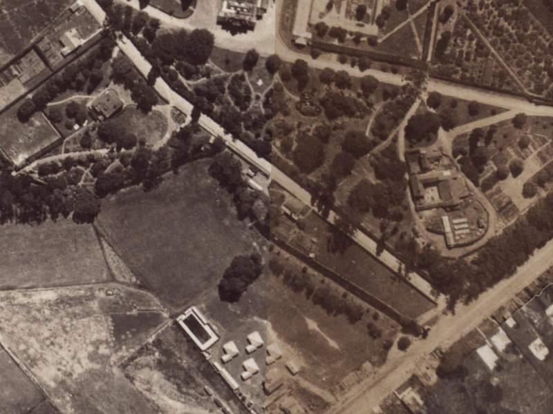 15 Annex Road from the air, 1925-1929