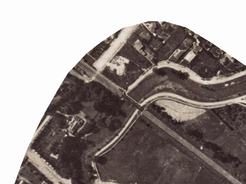 174-186 Richardson Terrace from the air, 1925-1929