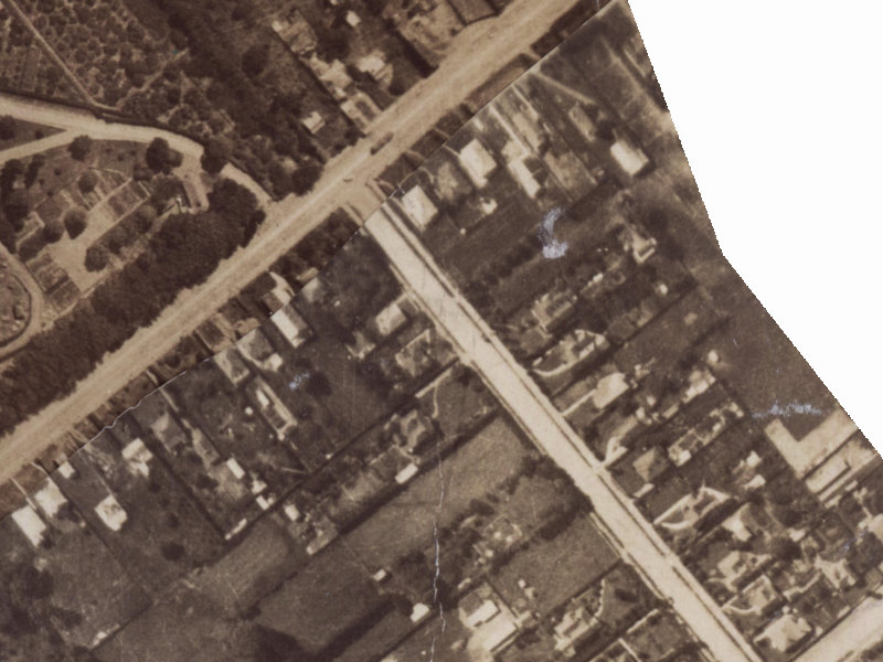 115A Domain Terrace from the air, 1925-1929