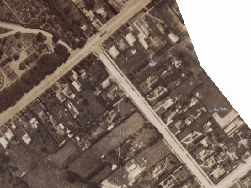 109B Domain Terrace from the air, 1925-1929