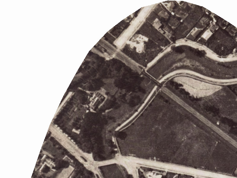 185 Richardson Terrace from the air, 1925-1929