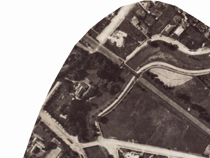 184 Richardson Terrace from the air, 1925-1929