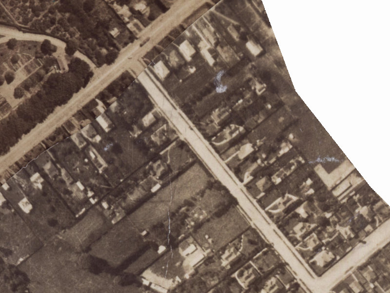 109A Domain Terrace from the air, 1925-1929