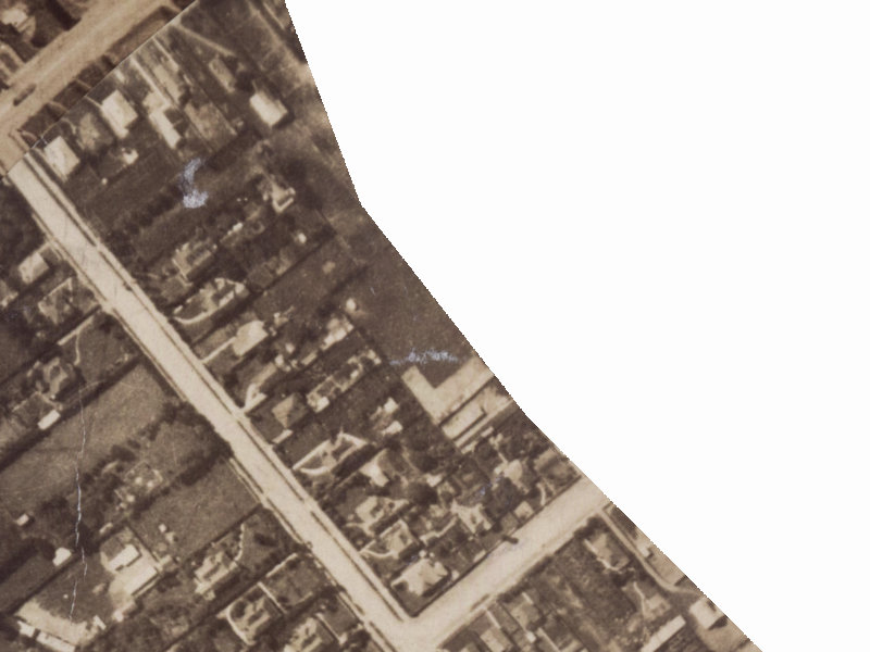 7 Dundee Place from the air, 1925-1929