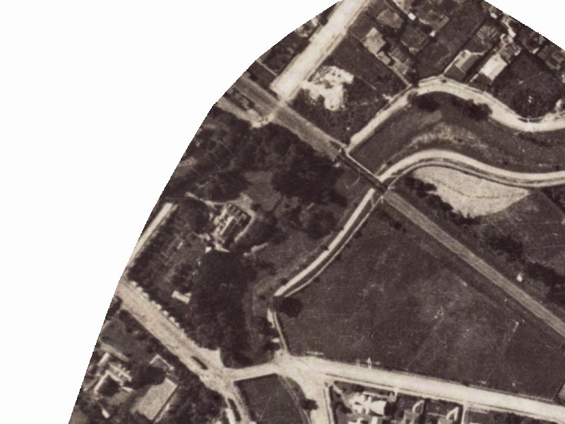 186 Richardson Terrace from the air, 1925-1929