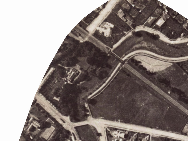 Richardson Terrace from the air, 1925-1929