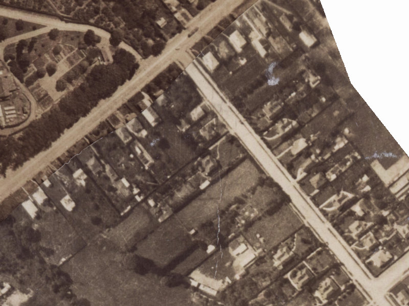 2 Pony Lane from the air, 1925-1929