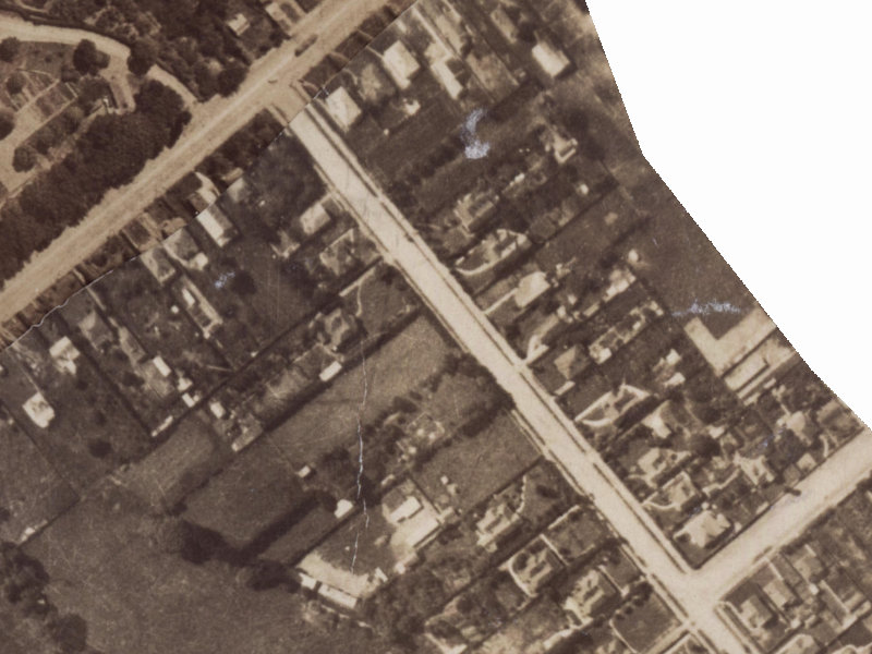 2 Somers Place from the air, 1925-1929
