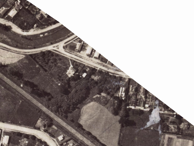 2 Haig Place from the air, 1925-1929