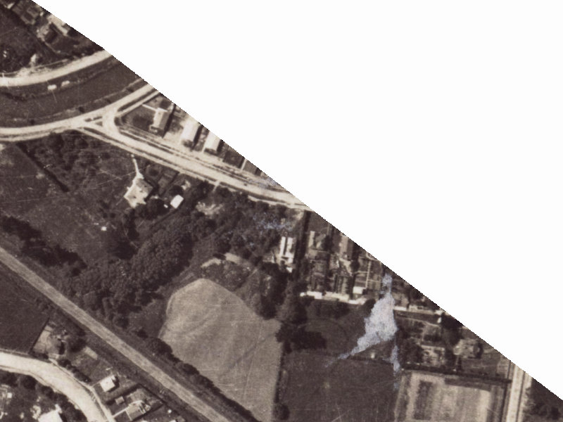 22A Marshall Street from the air, 1925-1929