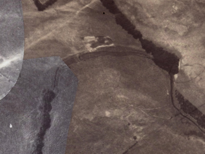 9 Bidwell Place from the air, 1925-1929