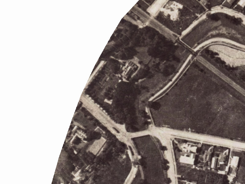191 Richardson Terrace from the air, 1925-1929