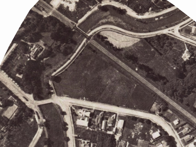 159 Opawa Road from the air, 1925-1929