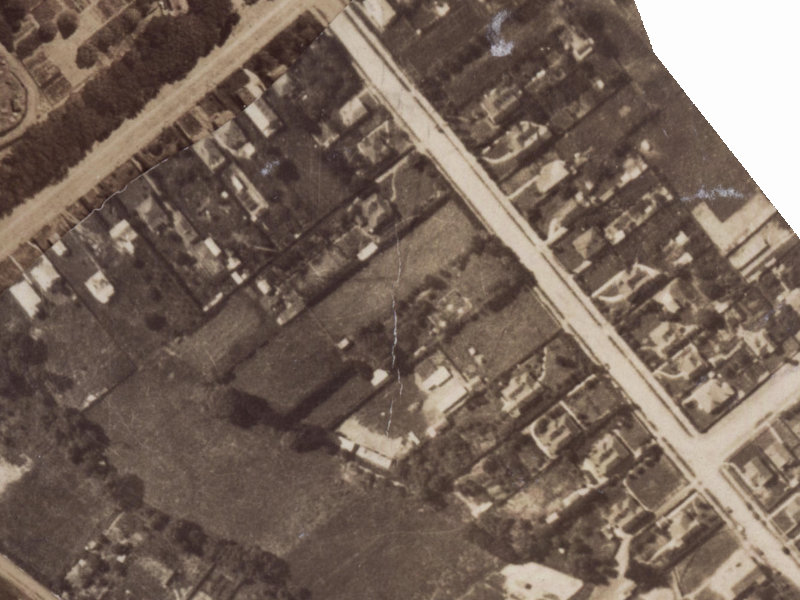 Somers Place from the air, 1925-1929