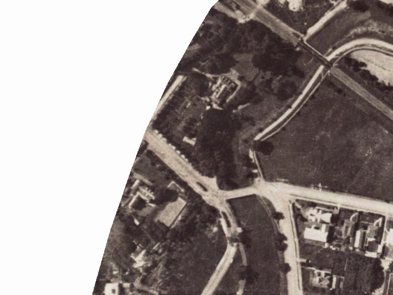 151 Opawa Road from the air, 1925-1929