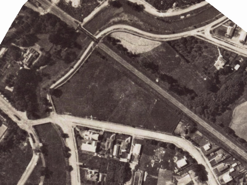 163 Opawa Road from the air, 1925-1929