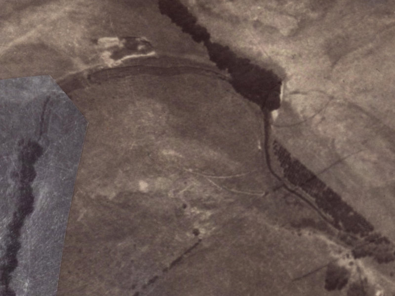 5 Bidwell Place from the air, 1925-1929