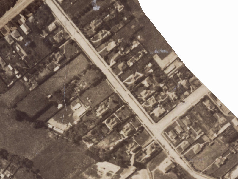 96 Domain Terrace from the air, 1925-1929