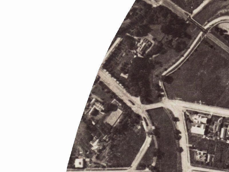 146A Opawa Road from the air, 1925-1929