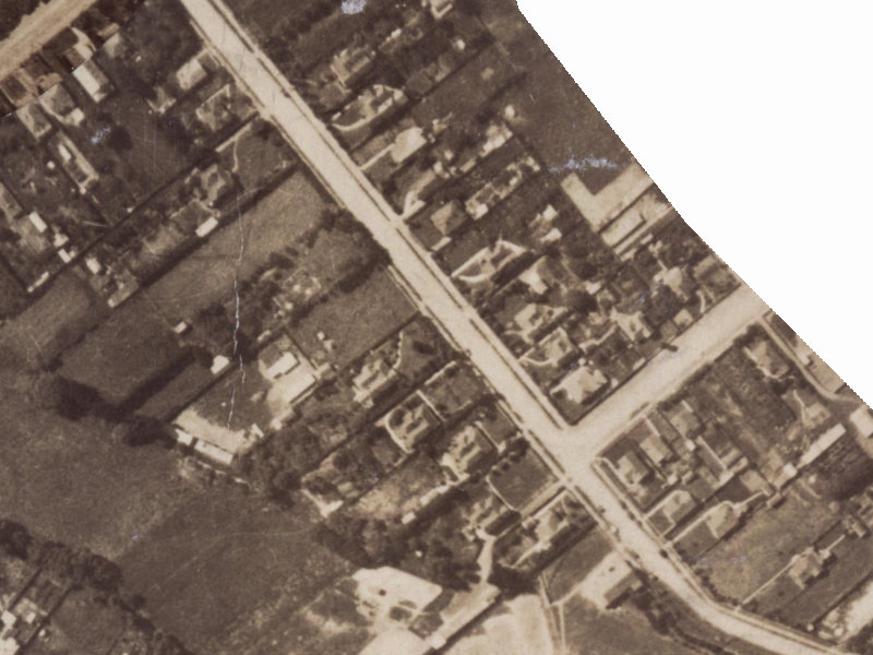 93A Domain Terrace from the air, 1925-1929